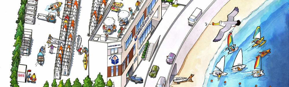 MARINE BOX 100 カバー