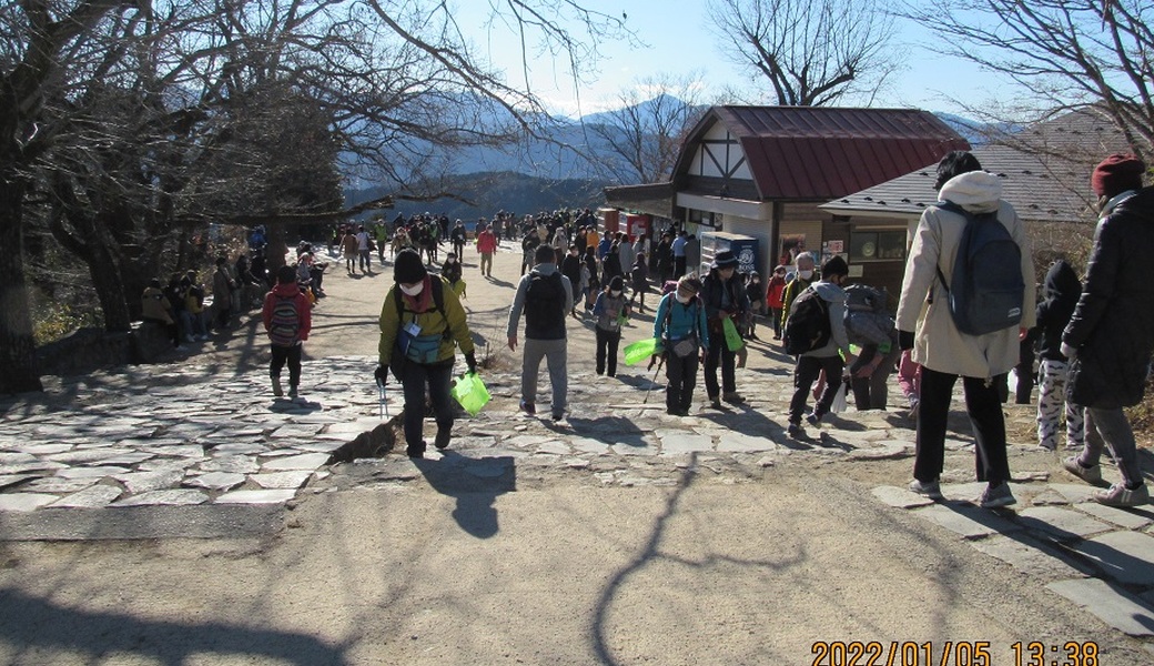 第128回「高尾山GREEN CLEAN作戦」1月小仏城山コース レポート