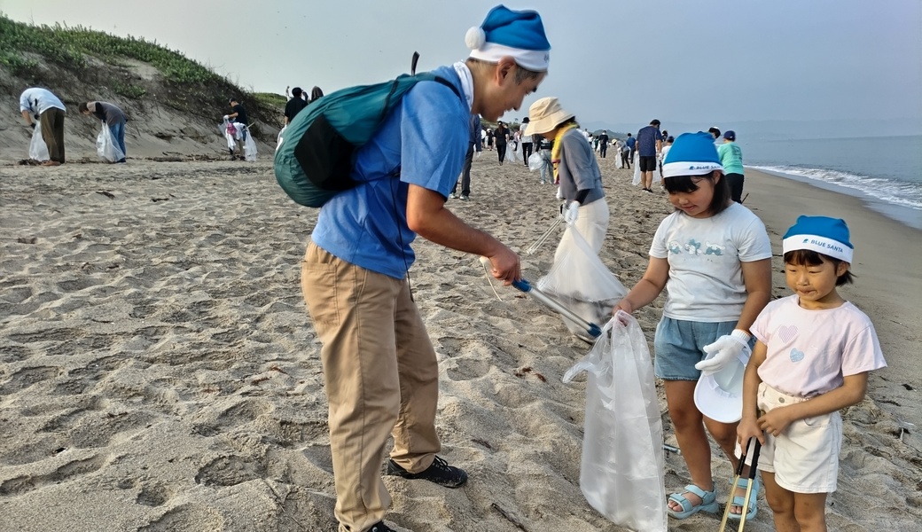 長浜海岸清掃 レポート