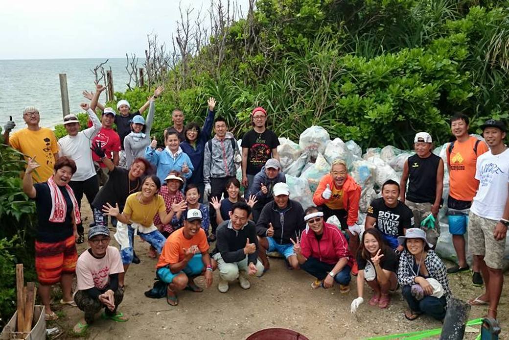 宮古島　狩俣ナービタビーチクリーニング アイキャッチ