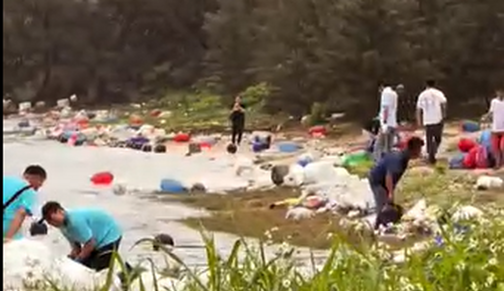 宮古の海をキレイにし隊定例ビーチクリーン@裏真謝 アイキャッチ