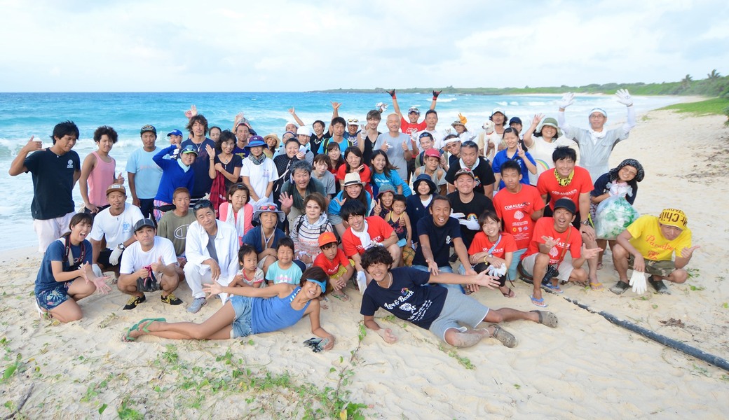 定例ビーチクリーン＠渡口の浜対岸（伊良部） アイキャッチ