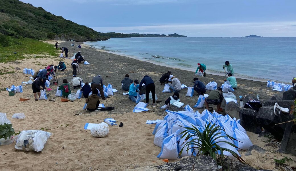 宮古の海をキレイにし隊 祭日ビーチクリーン＠高野漁港 アイキャッチ