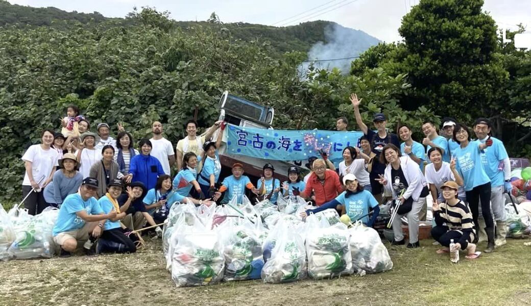 宮古の海をキレイにし隊定例ビーチクリーン＠浦底漁港 レポート