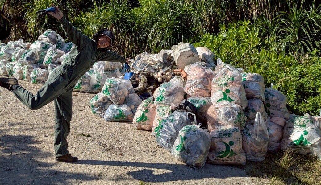 宮古の海をキレイにし隊定例ビーチクリーン＠狩俣ナービダ レポート