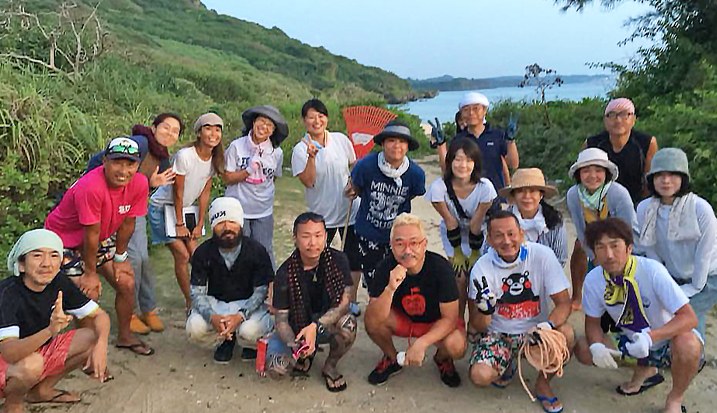 宮古島　真謝ビーチクリーニング レポート