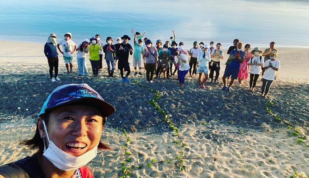 宮古の海をキレイにし隊定例前倒しコラボビーチクリーン@長間(太陽牧場) レポート