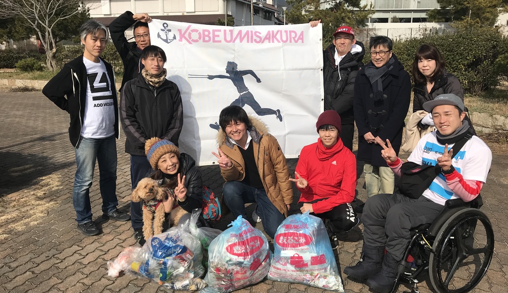 神戸海さくら第63回ビーチクリーンアップ レポート