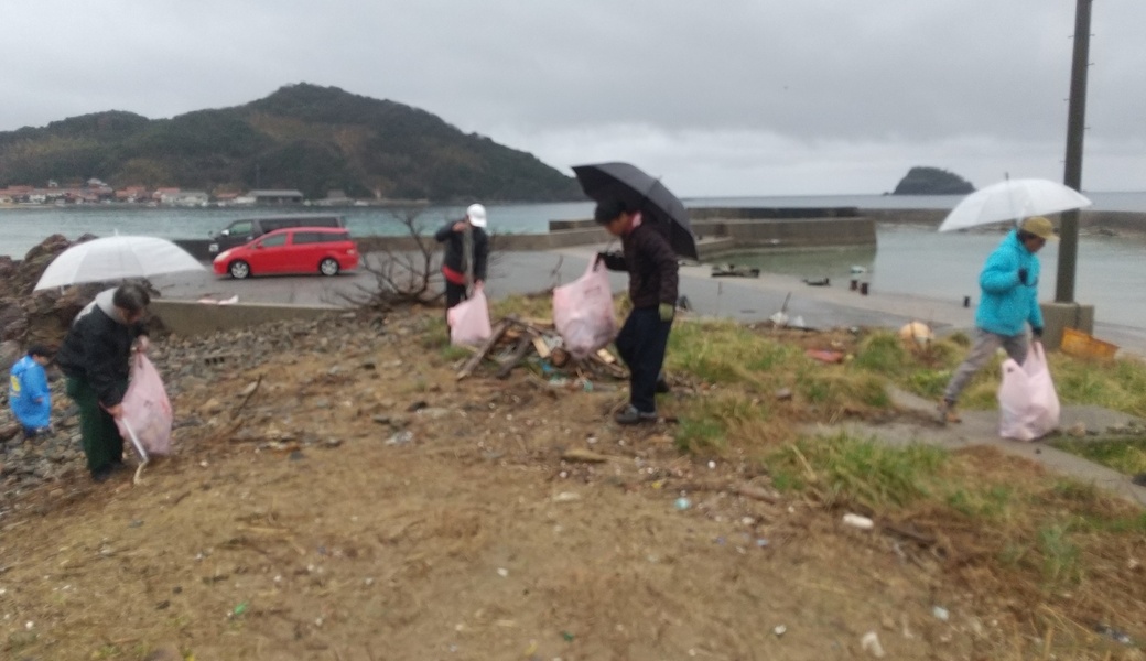 ツキイチビーチクリーン レポート