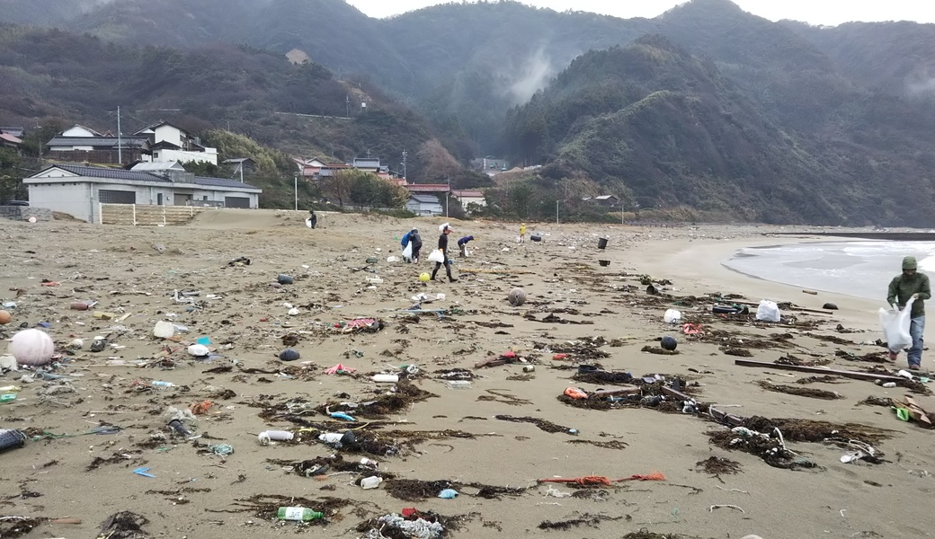 ツキイチビーチクリーン レポート