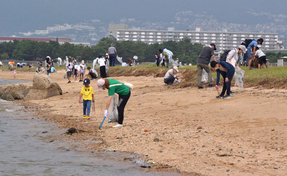 甲子園浜海浜清掃 レポート