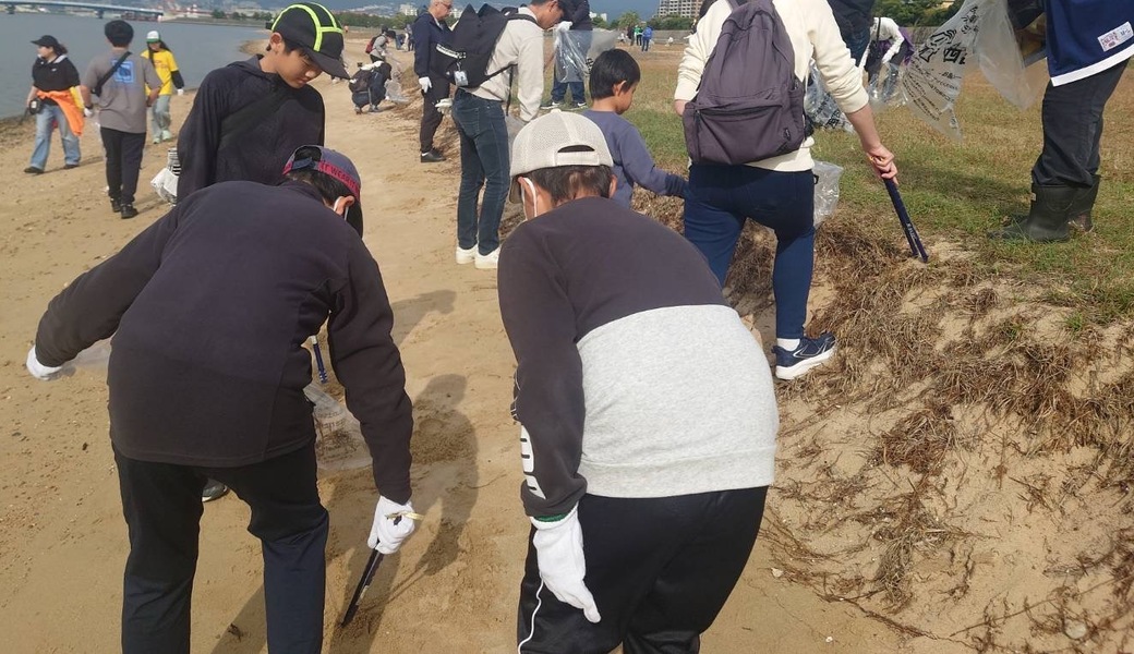 甲子園浜クリーンアップ レポート