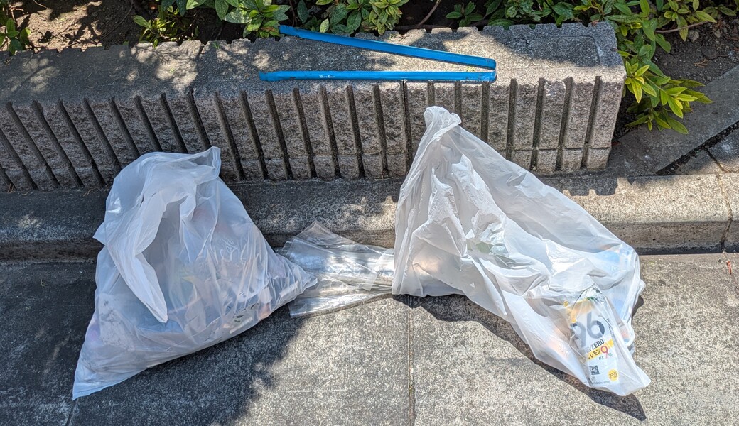 ２３７．亀戸ゴミ拾い(歩行者天国バージョン) アイキャッチ