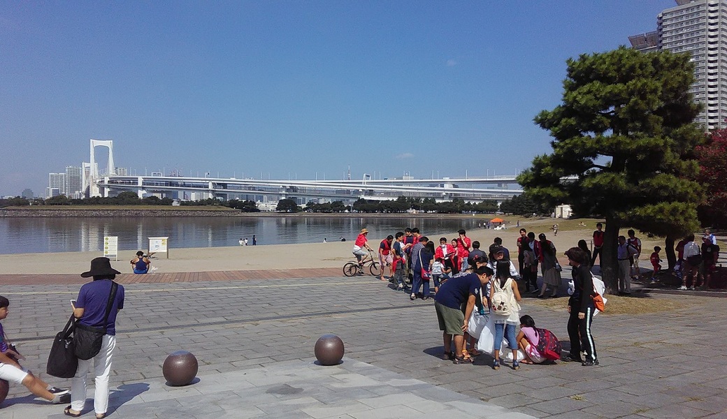 １９．東京ベイ・クリーンアップ大作戦（お台場海浜公園） レポート