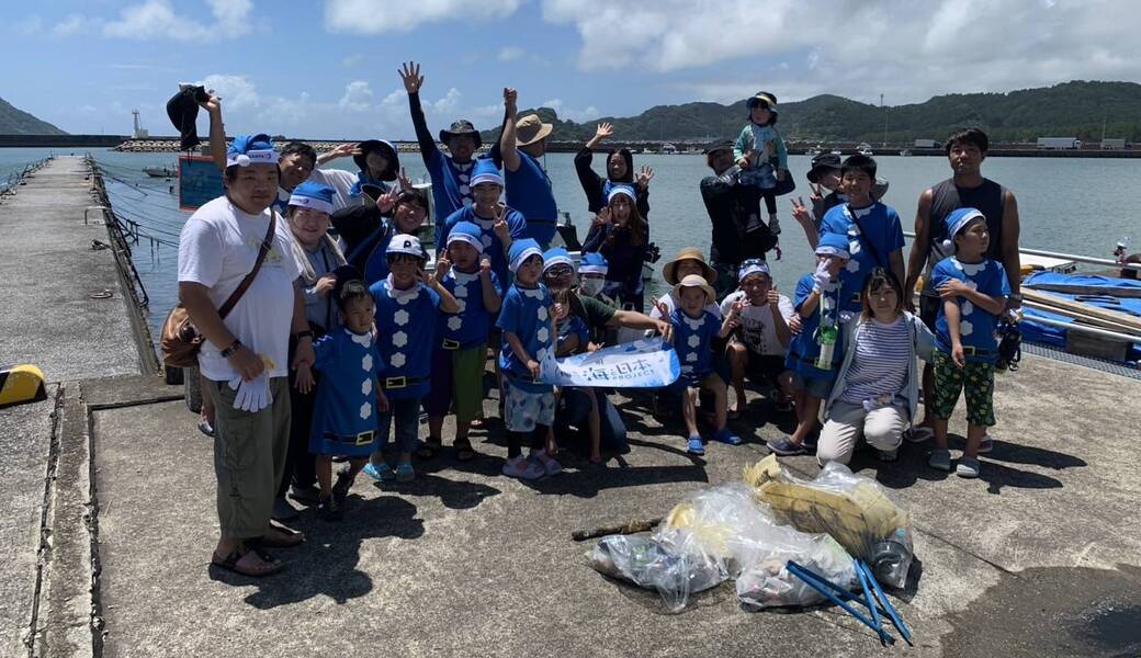 子どもたちとゴミ拾い大作戦 レポート