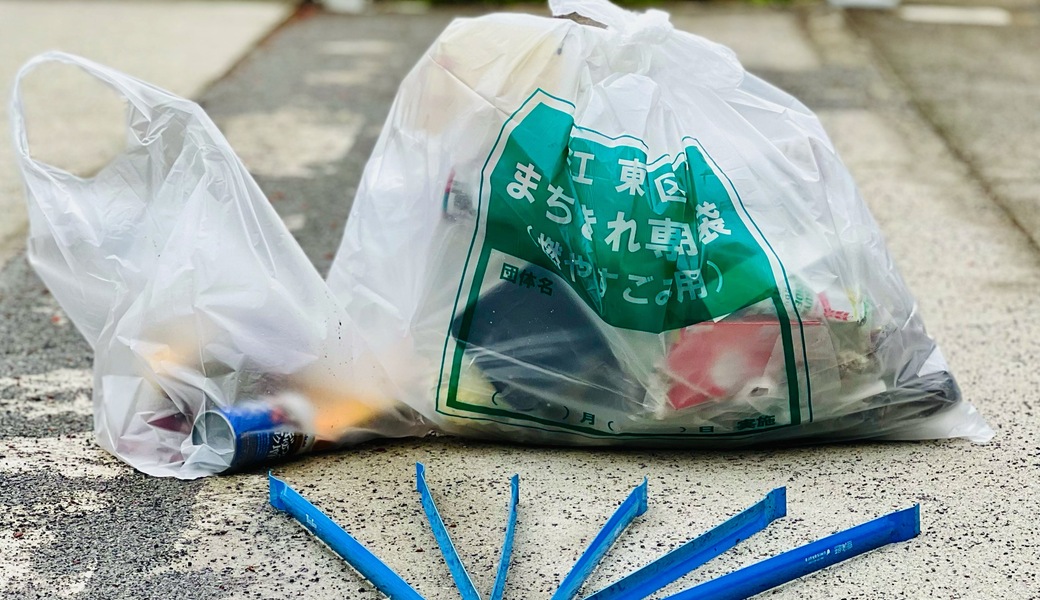 第35回小名木川遊歩道ゴミ拾い　 アイキャッチ