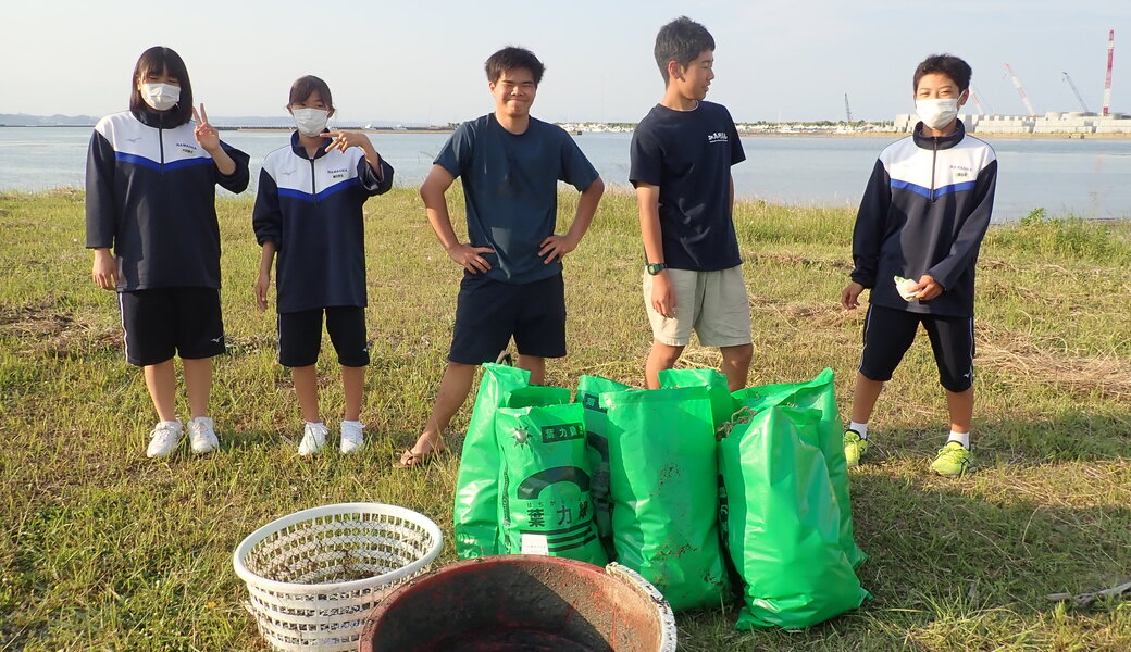 久々生海岸 里海プロジェクト　～ ビーチクリーン ～ アイキャッチ