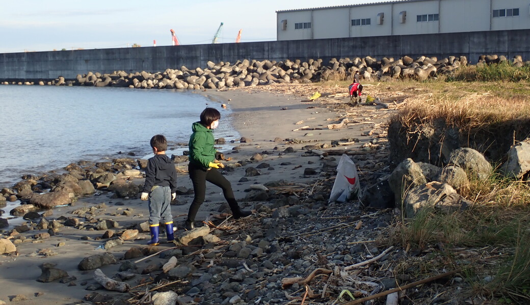 久々生海岸 里海プロジェクト　～ ビーチクリーン ～ アイキャッチ