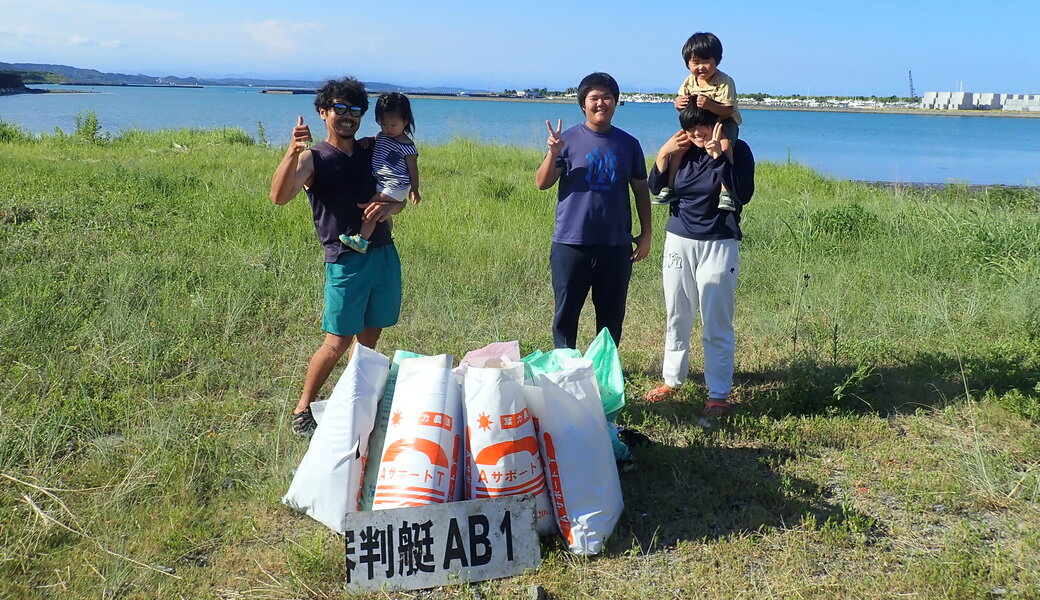 久々生海岸 里海プロジェクト　～ ビーチクリーン ～ アイキャッチ