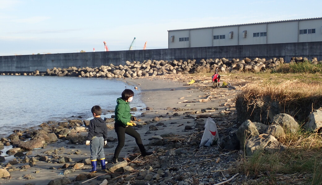 久々生海岸 里海プロジェクト　～ ビーチクリーン ～ アイキャッチ