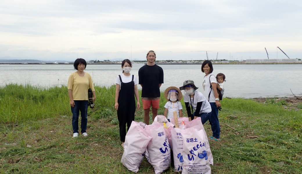 久々生海岸 里海プロジェクト　～ 平日ビーチクリーン ～ アイキャッチ