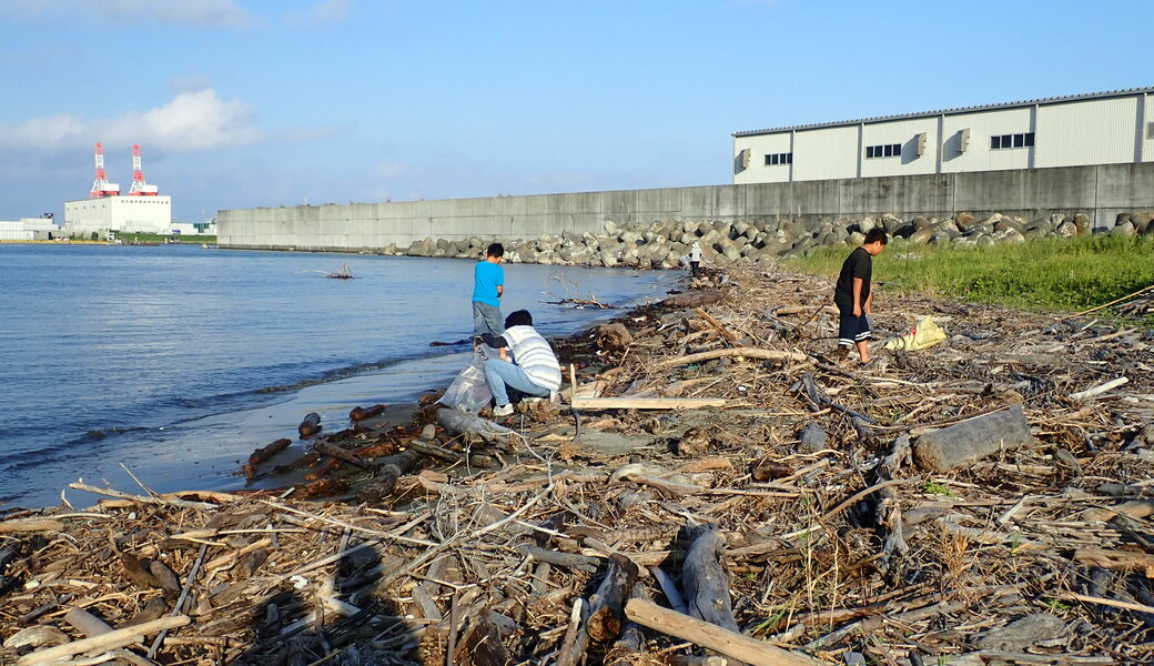 久々生海岸 里海プロジェクト　～ ビーチクリーン ～ アイキャッチ