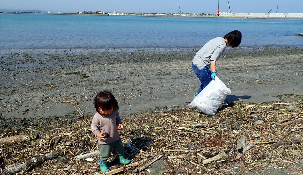 久々生海岸 里海プロジェクト　～ ビーチクリーン ～ アイキャッチ