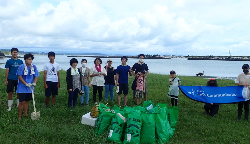 久々生海岸 里海プロジェクト　～ ビーチクリーン ～ アイキャッチ
