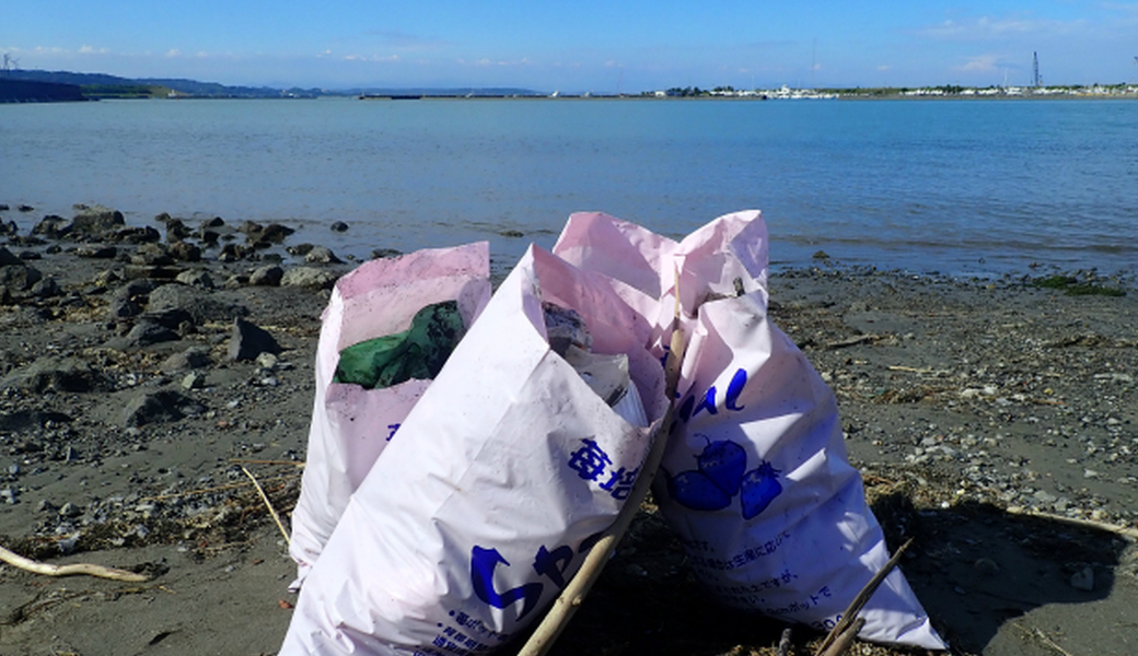 久々生海岸 里海プロジェクト　～ 平日ビーチクリーン ～ レポート