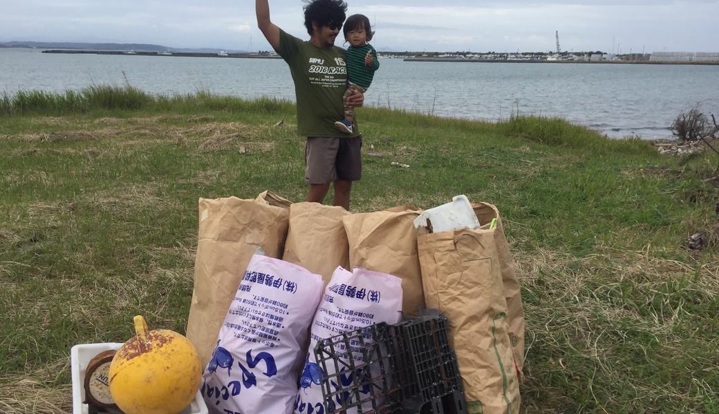 久々生海岸 里海プロジェクト　～ 平日ビーチクリーン ～ レポート