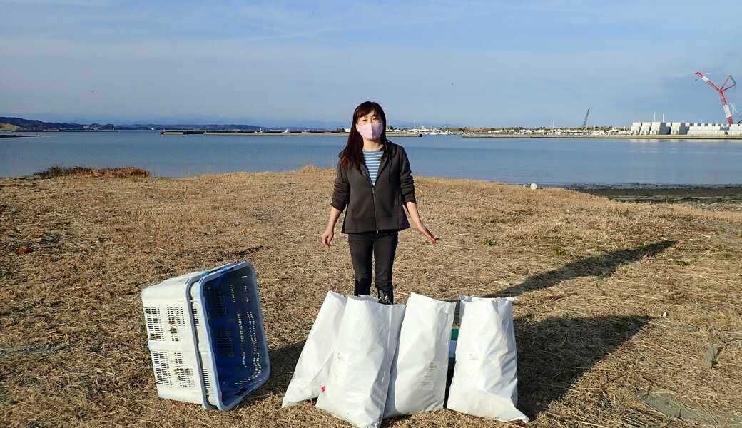 久々生海岸 里海プロジェクト　～ 平日ビーチクリーン ～ レポート