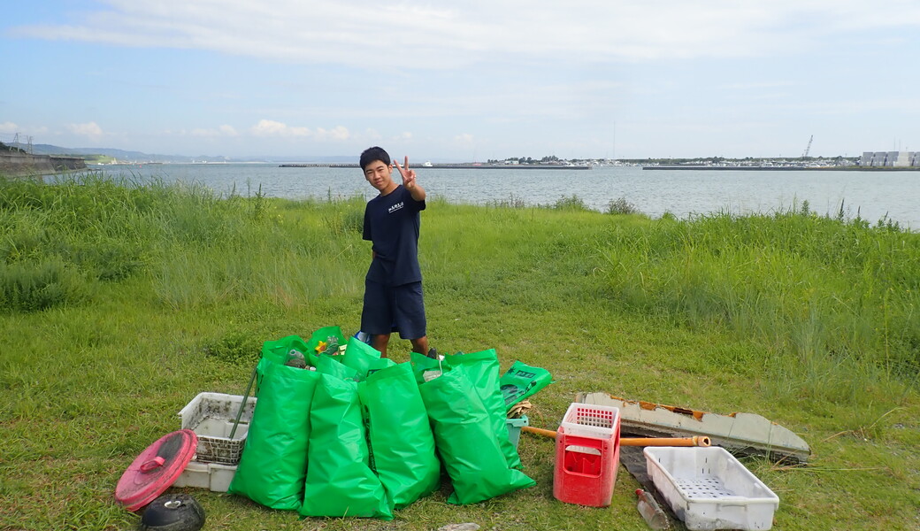 久々生海岸 里海プロジェクト　～ ビーチクリーン ～ レポート