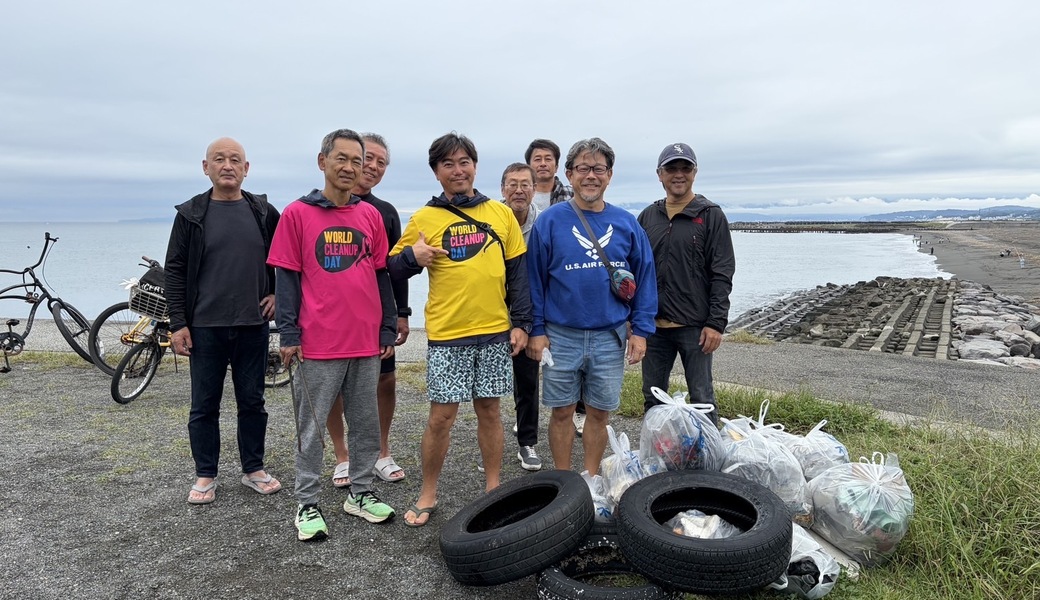 馬入ビーチクリーン9月  WORLD CLEANUP DAY 2026　 レポート