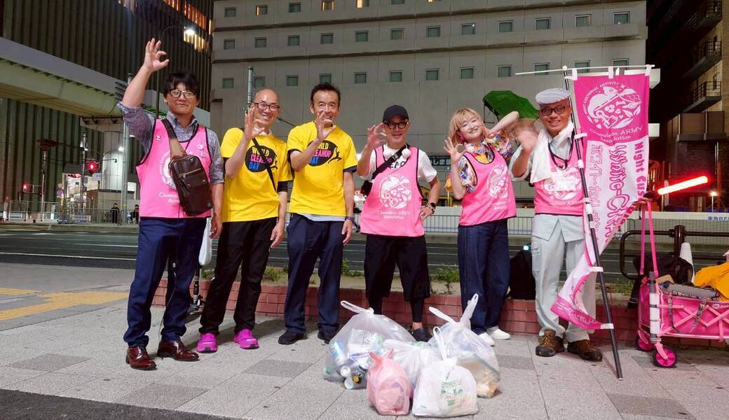 ❖WORLD CLEANUP DAY 2025❖【第38回／神戸】「夜のGOMI拾いウォーキング」in 神戸三宮駅前 レポート