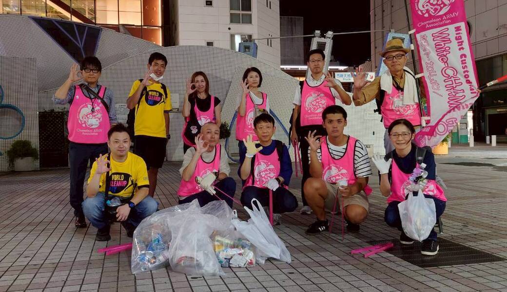❖WORLD CLEANUP DAY 2025❖【第52回／広島】「夜のGOMI拾いウォーキング」 in 本通商店街 レポート