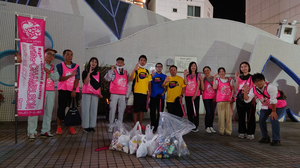 ❖WORLD CLEANUP DAY コラボ企画❖【第63回／広島】「夜のGOMI拾いウォーキング」 in 本通商店街 レポート