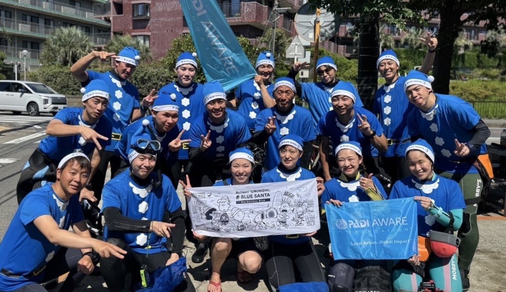 葉山でブルーサンタゴミ拾い レポート