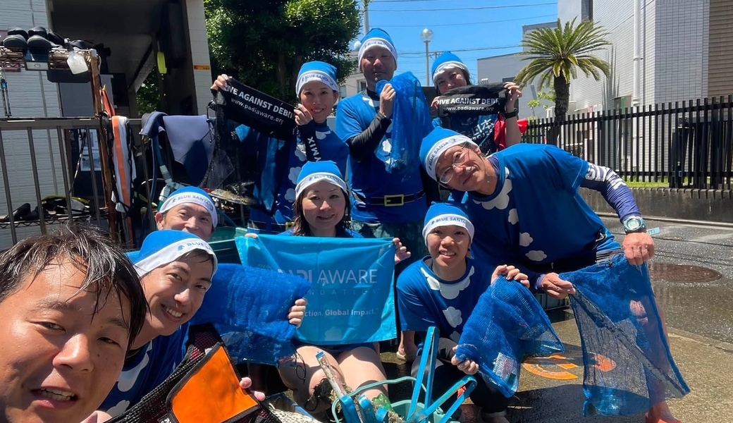 葉山でブルーサンタゴミ拾い2026 レポート