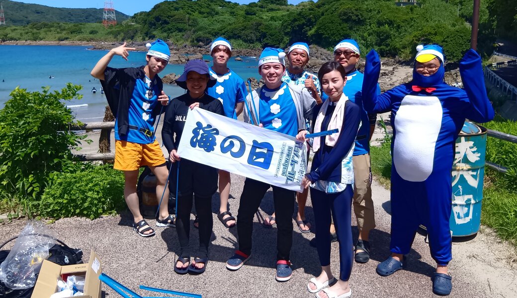ブルーサンタ2026　　　　尻久砂里きれいにしてＷＯＷ！ アイキャッチ