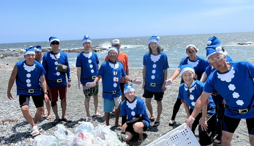 大磯ビーチクリンナップ レポート