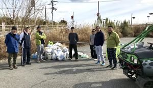 高知龍馬マラソン2018 前の仁淀川河口周辺の清掃 アイキャッチ