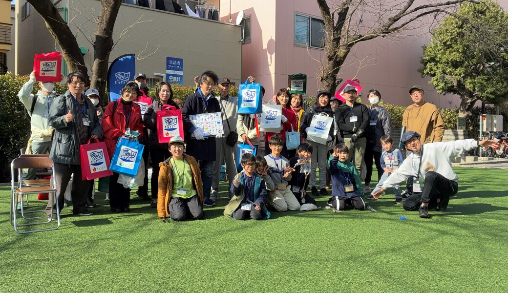 まちいく探検隊@幡ヶ谷新道公園 レポート