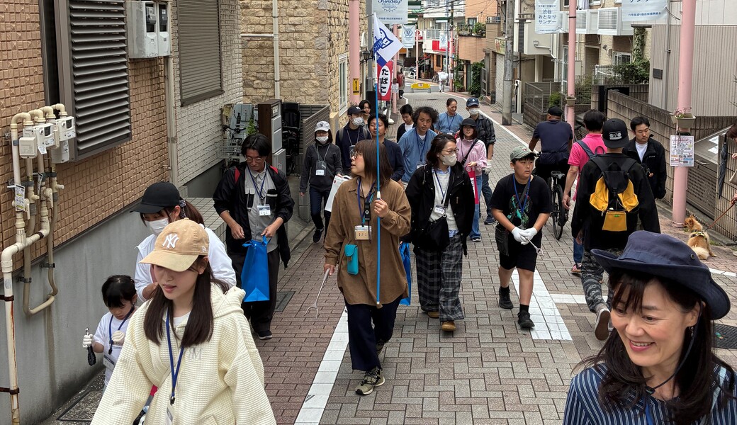 まちいく探検隊ハタナカチーム@幡ヶ谷新道公園 レポート