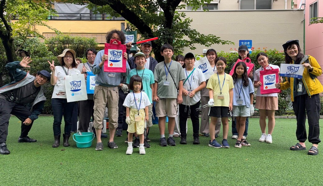 まちいく探検隊ハタナカチーム@幡ヶ谷新道公園 レポート