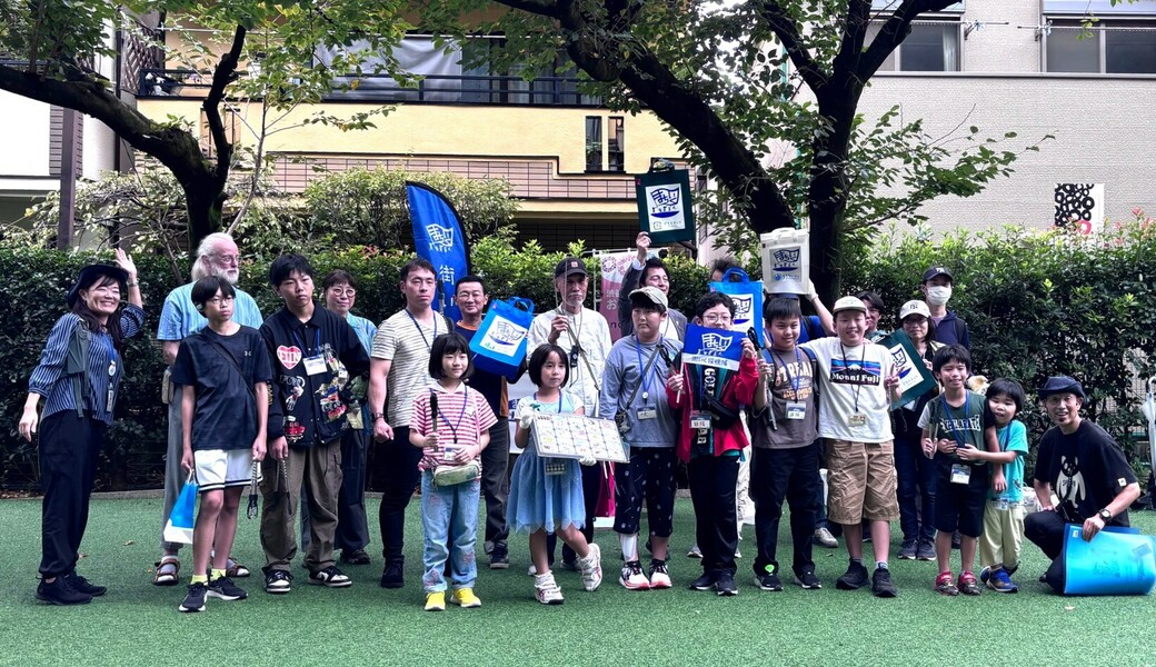 まちいく探検隊ハタナカチーム@幡ヶ谷新道公園 レポート