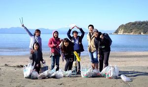 年末企画！逗子海岸の大掃除 アイキャッチ