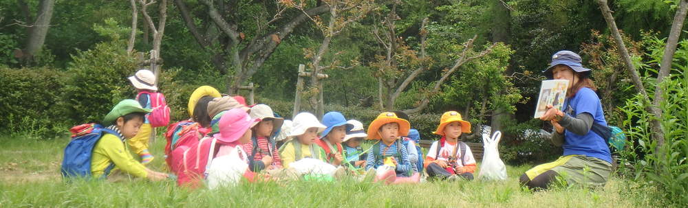NPO法人ネイチャーマジック 　　　　　　　　　　　　　　　森のようちえん さんぽみち カバー