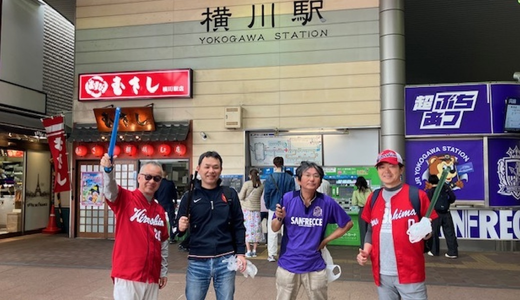 太田川放水路～横川界隈・ゴミ拾い♪ レポート