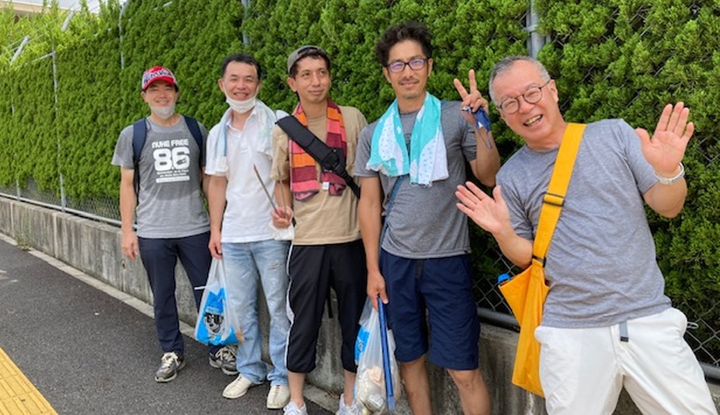 ８/２１（日）は『梅林駅～緑井駅・砂防ダム見学ゴミ拾い♪』 レポート