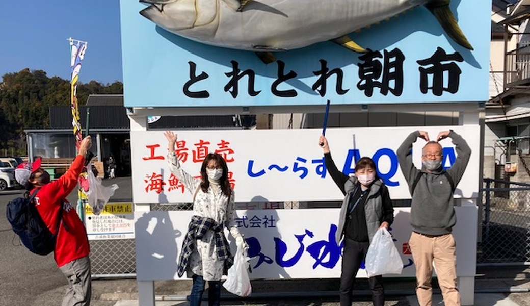 『呉の吉浦エリア・ゴミ拾い♪』 レポート